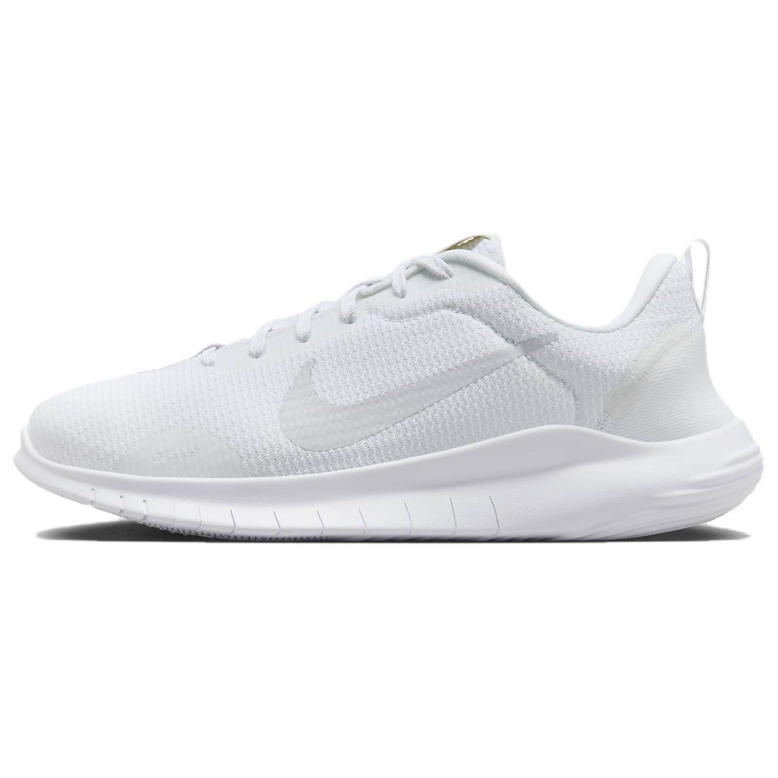 Nike Women s Flex Experience Run 12  White Pure Platinum  DV0746-100 39