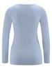 Women's Long-Sleeved Blue Bellybutton Maternity Blouse