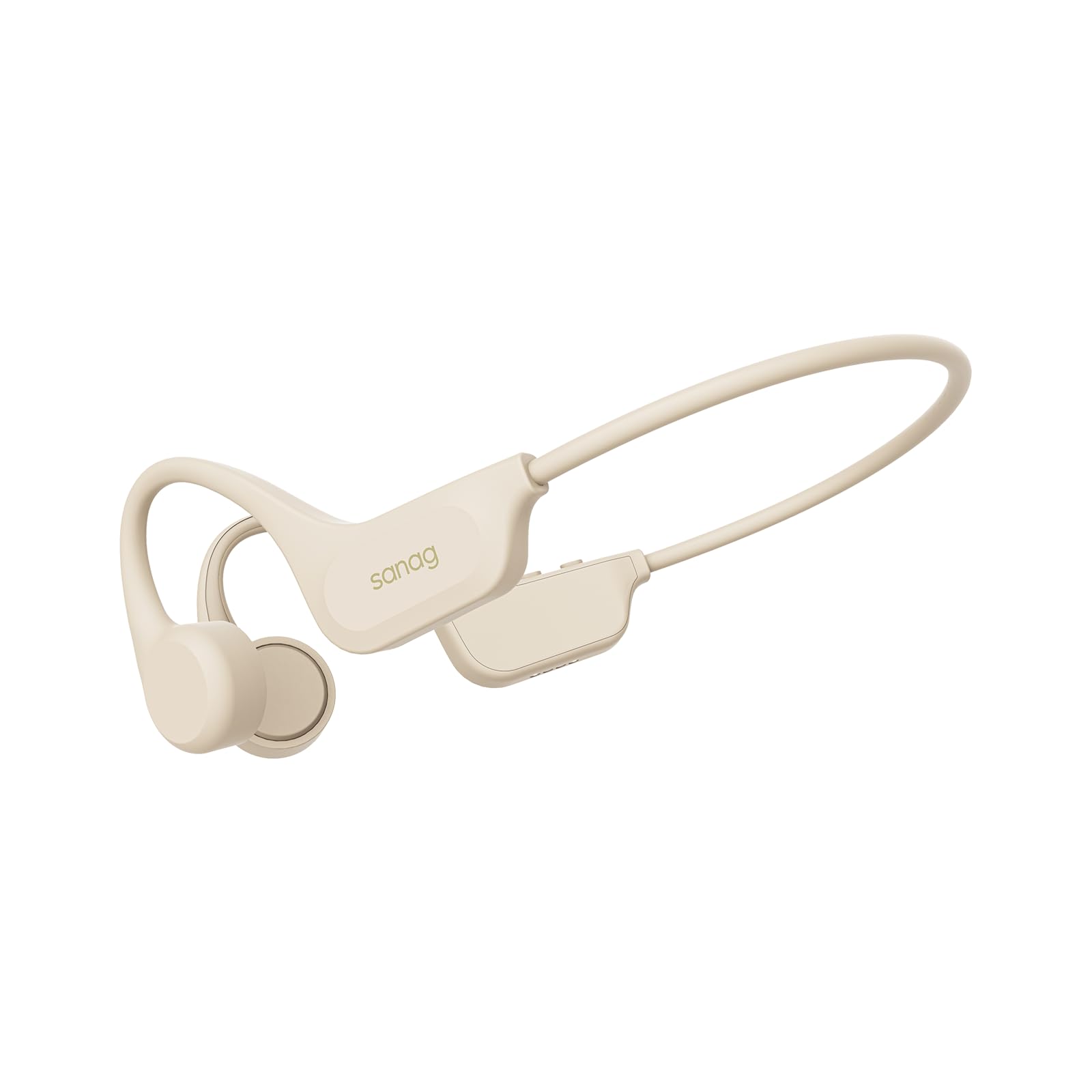 

[Sanag] B60SPromax Bone Conduction Earphones Beige – earphones