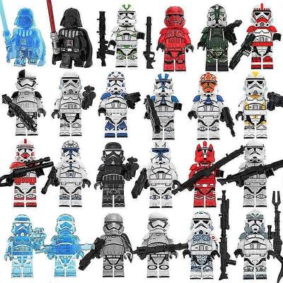 24ks/sada  Stavebnice „Star Wars“ s akčními minifigurkami