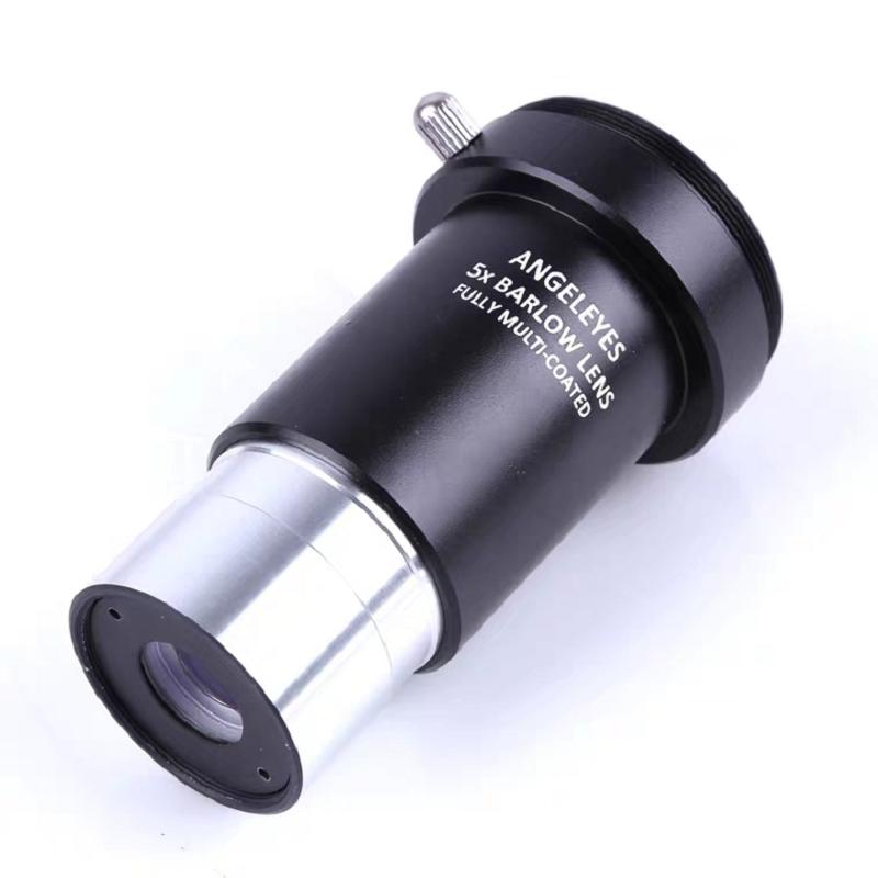 Angeleyes Angeleyes 5x Barlow Teleconverter Astronomical Telescope Accessories 1.25 Inch HD Times M42 Thread