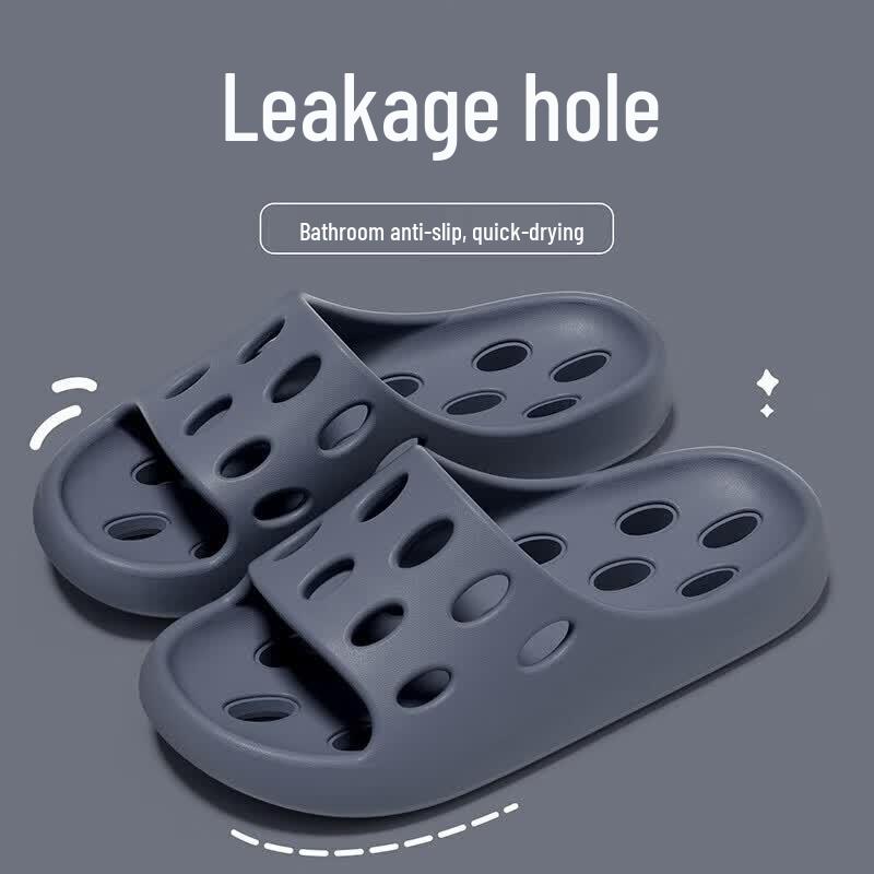 Grace Unisex Hollow EVA Drainage Bath Slippers