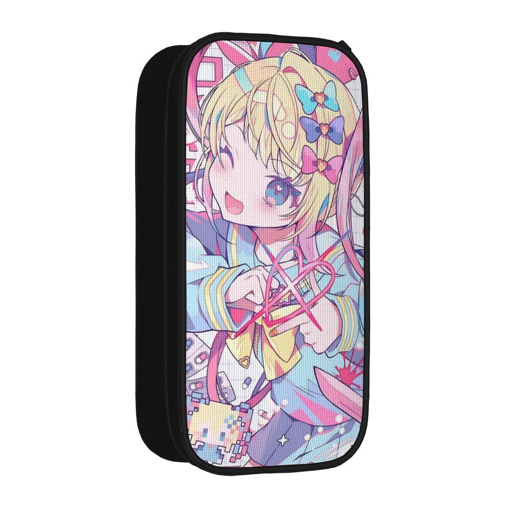Cute OMG kawaii Angel Pencil Cases Anime Game Pencil Box Pen Box for Girl Boy Large Storage Bags School Supplies Gift Stationery