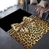 2025 Neuer Leopardenmuster Schleifen Teppich für Wohnzimmer Schlafzimmer Zuhause Sofadekoration, Kinderspiel Rutschfeste Bodenmatte91