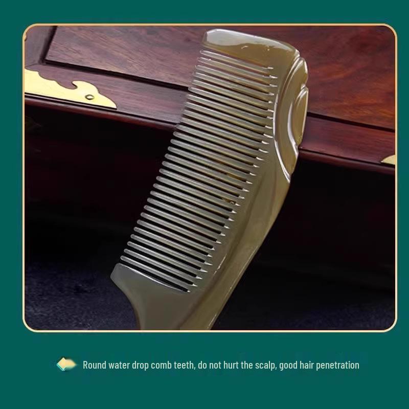 

Большой распутывающий гребень для женщин - Идеально подходит для длинных прямых волос, массажа кожи головы и домашнего использования