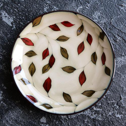 Creative Kiln Changing Glaze Ceramic Tableware Hand-painted Western Food Plate Steak Plate Dessert Dim Sum Plate