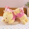 Entzückendes liegendes Bären-Plüschkissen - Ferkel & Winnie Puuh Puppe für Kinder und Mädchen