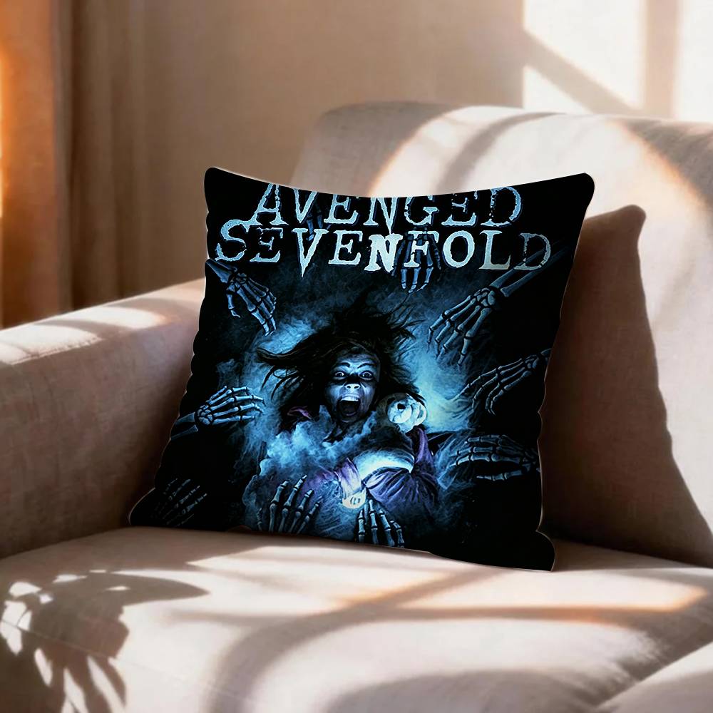 COOL Band AAvenged Sevenfold Pillow Case Pattern Printed Pillowcase For Living Room Sofa Cushion Cover