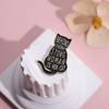 I'AM SO PURRRFECT Enamel Pins Custom Love Cat Family Brooches Lapel Badges Animal Jewelry Gift for Kids Friends