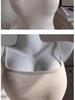 Chest-Enhancing Brushed Cotton Camisole with Inner Padding and Flared Design for Women