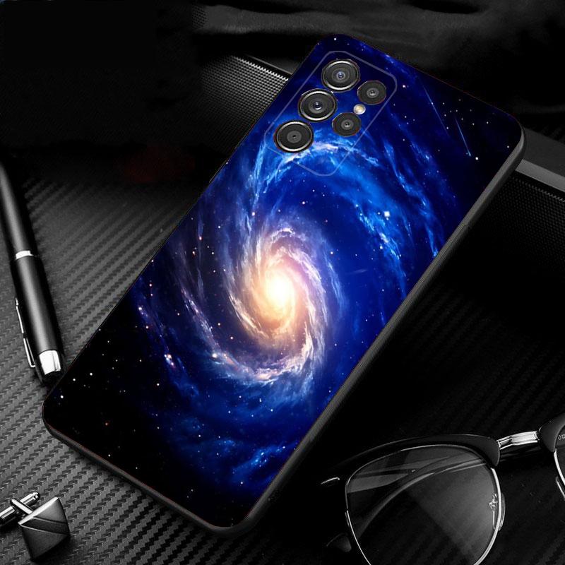 Phone Case For Samsung Galaxy S25 S24 S23 S22 S21 Ultra S24 S23 S22 S21 S25 Plus S24 S25 FE Space Universe Star
