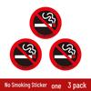 No Smoking Sticker for Car & Home - Prohibitive Warning Sign