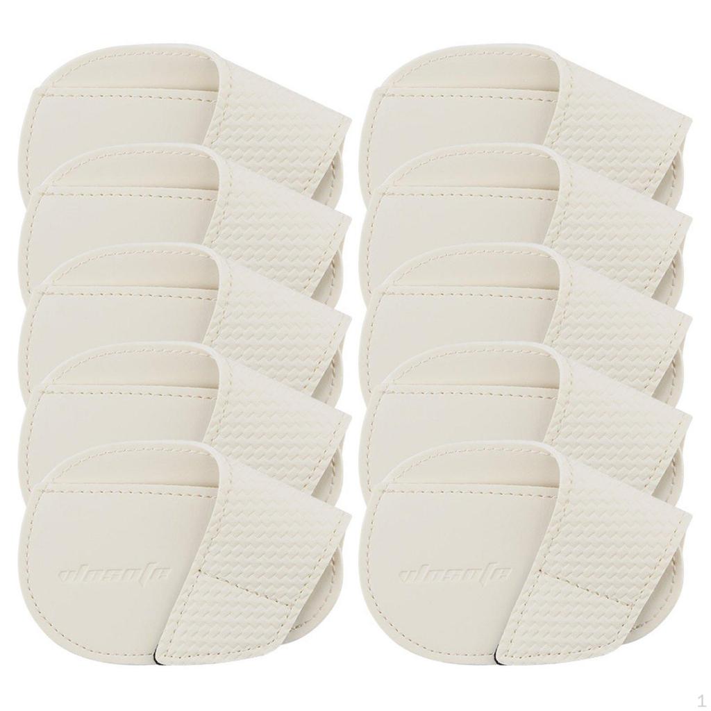 Golf Iron Cover Double Layer Headcover Set Scratch Protection Embroidered Club for