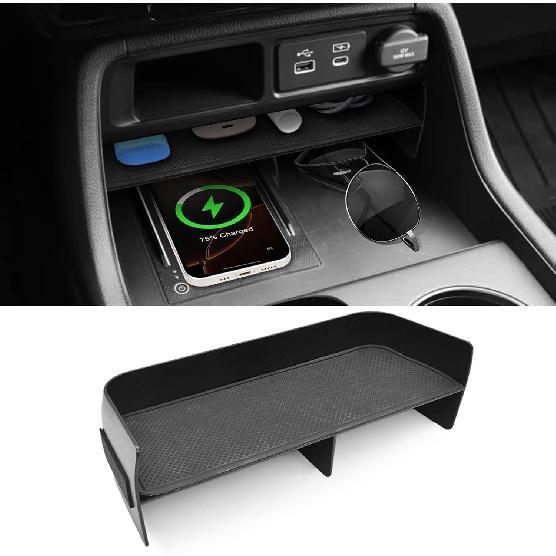 Upgrade Center Console Organizer Fit For -2025 Honda Pilot And 2026 Honda Passport Accessories - Middle Storage Box Ert Tray Secondary Divider (Not