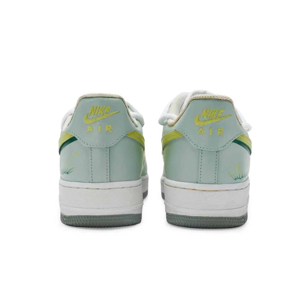 Nike Air Force 1 Low top Skateboard Shoes Men's Beige Yellow Green CW2288-111(Team80-)