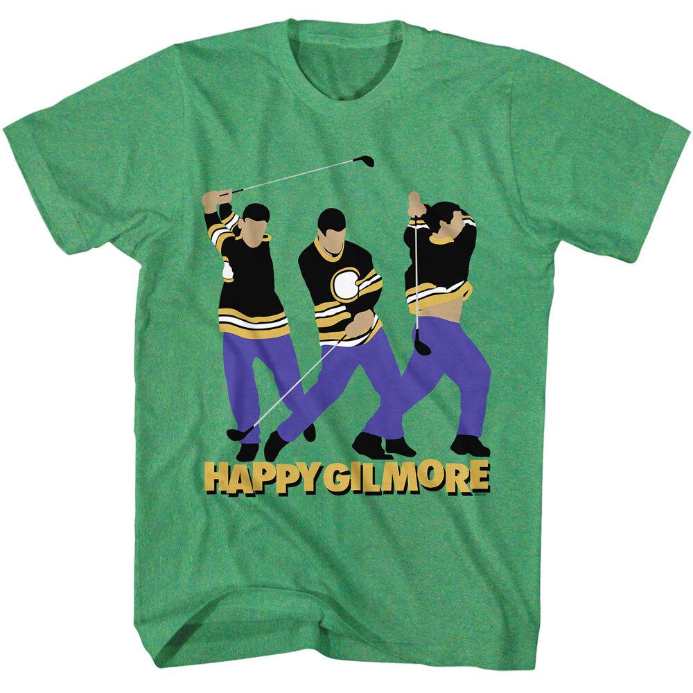 Happy Gilmore Movie The Amaizing Golf Ball Wacker Guy Stance Men T Shirt XXL