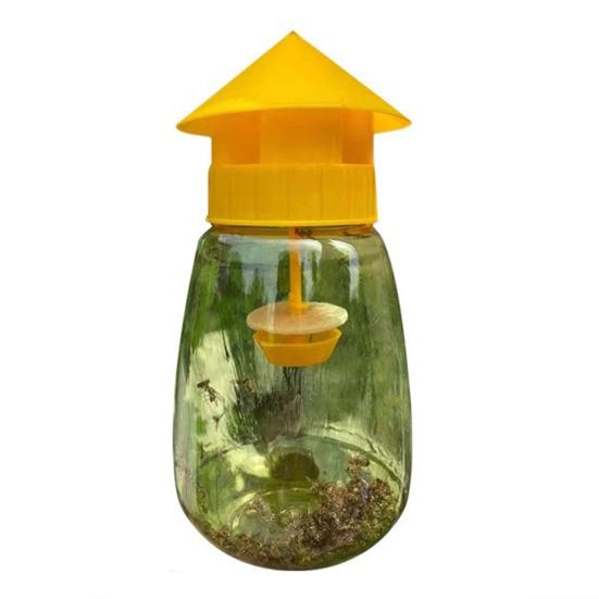 Fruit Fly Trap Outdoor Hanging Drosophila Trap Reusable Fruit Flies Cather Jar Melon Fly Trap for Orchard Vegetable Garden