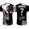 Summer Short Sleeve Football T-shirt Men Sports Casual Outdoor Daily Portrait T-shirt Fashionable Comfortable Loose Soft Breathable T-shirt