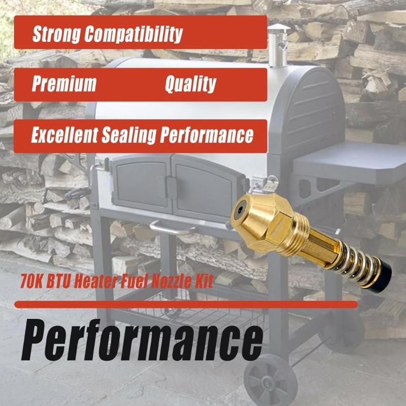 Replacement Oil Nozzle Assembly Spring Oil Nozzle Oil Hot Air Blower Injector Wearing Part Industrial Heater