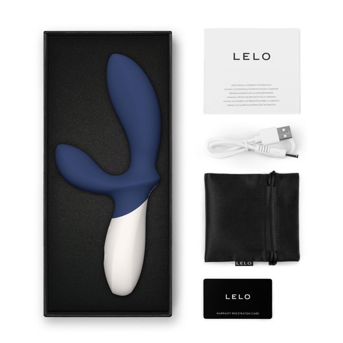 Stimulateur de prostate - LELO - LOKI Wave 2 - Silicone - Résistant à l'eau - 12 modes de vibration