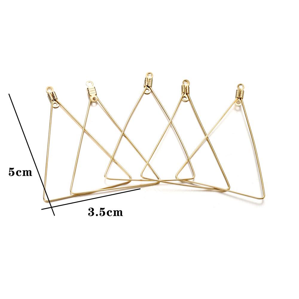 10-20Pcs/Pack Geometric Figure Blank Stainless Steel Charm Pendant Tray Bezel Epoxy Resin Molds For DIY Jewelry Making Supplies