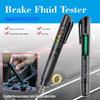Brake Fluid Tester Pen Automotive Brake Oil Test Tool With LED Indicator Moisture Detector