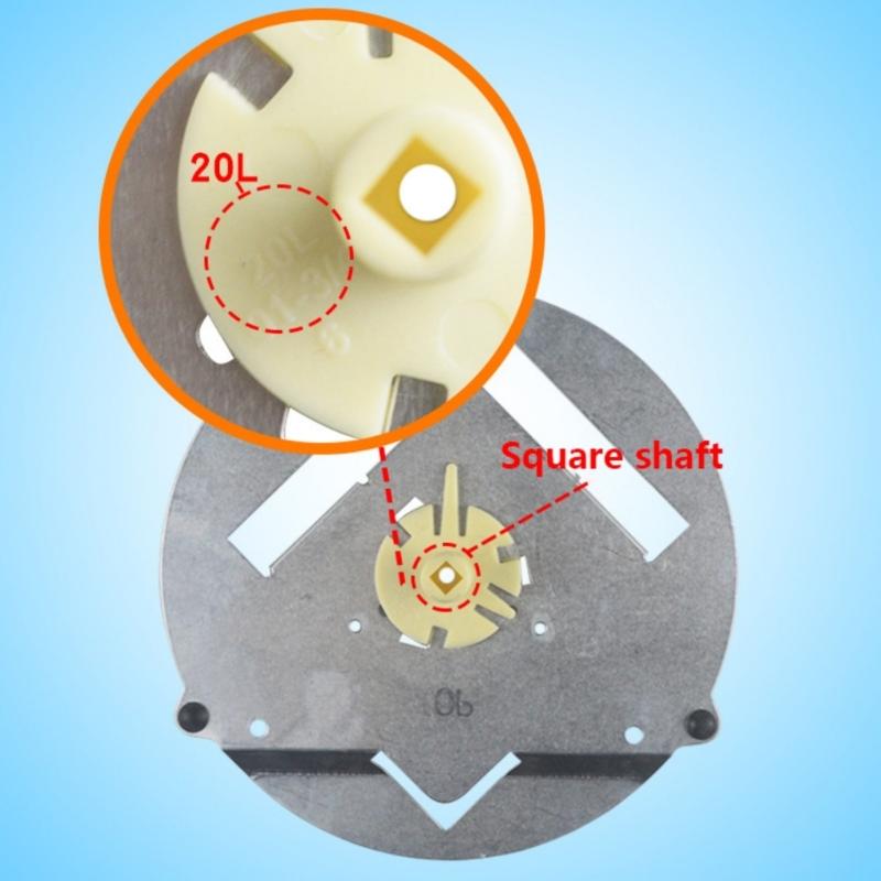 Low Noise Microwave Motor Microwave Repair Part Microwave Turning Bracket Plate for a Comfortable Kitchen Environment