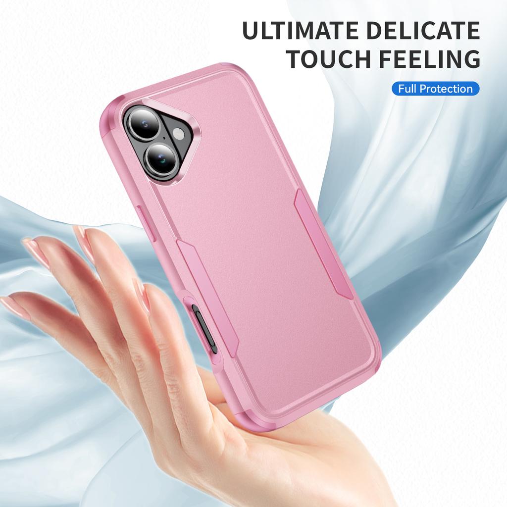 For iPhone 17 Case 3 In 1 Shockproof TPU PC Phone Cover