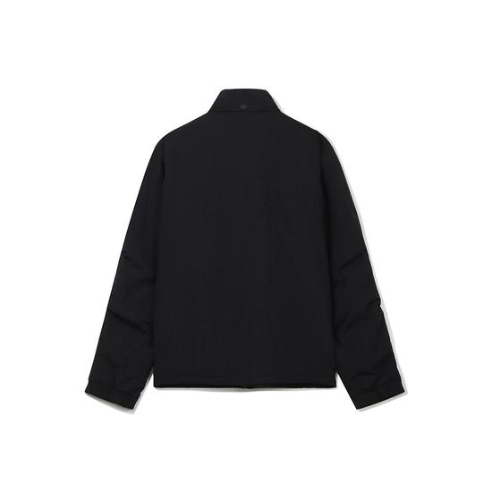 Cotton Blue Jean Bomber Jacket Black