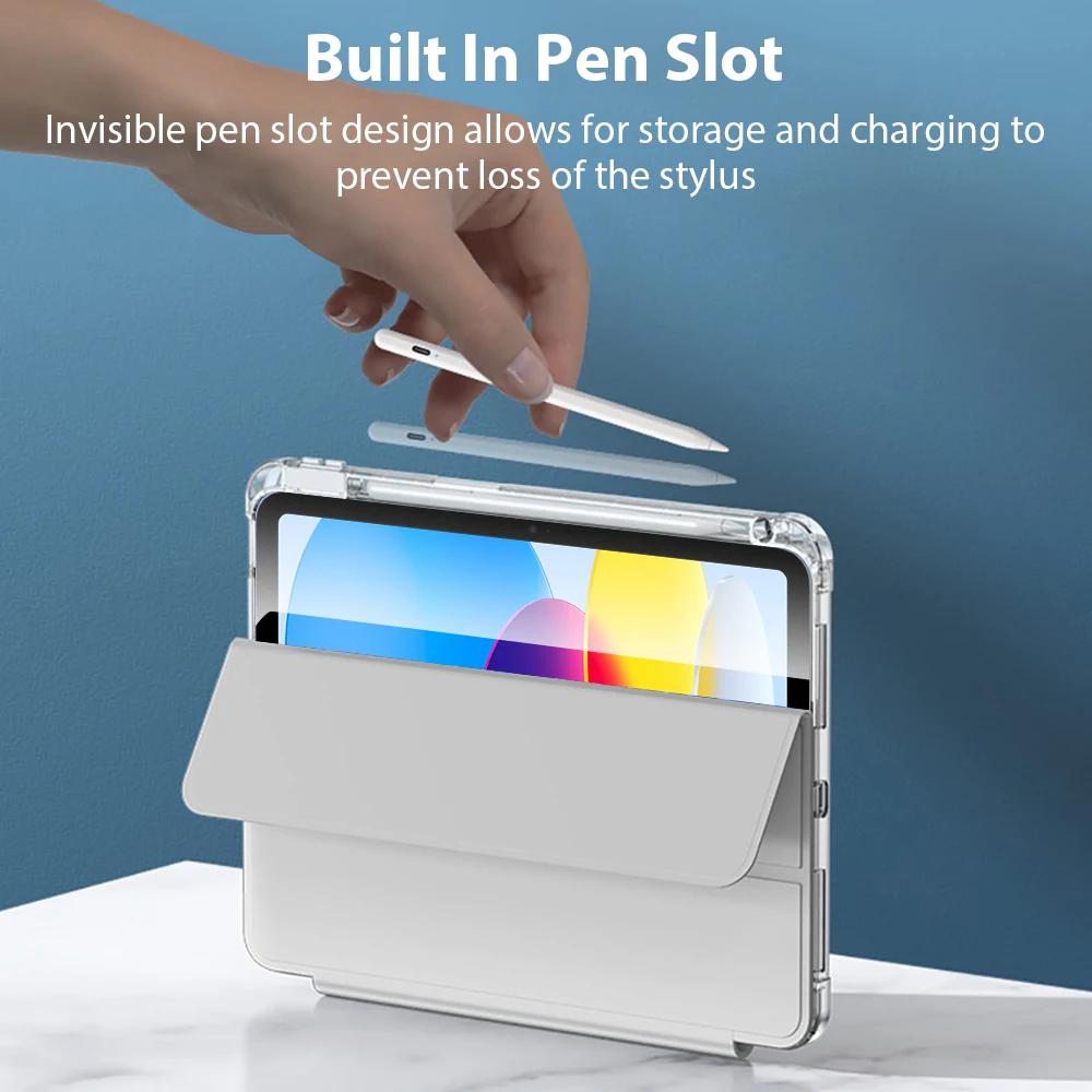 For New IPad A16 Air 11 th M3 M2 6 5 4 3 10 9 10th 9 8 7 th Generation iPad Pro M5 11 13 M4 12.9 inch Mini 7 A17 HD Acrylic Case