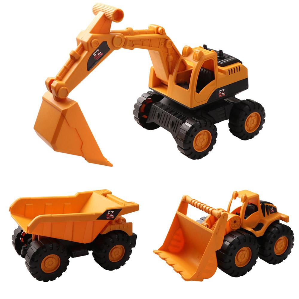 Inertia Driving Construction Vehicles Toys Dump Truck Excavator Model Engineering Car Toy  Kids Toy