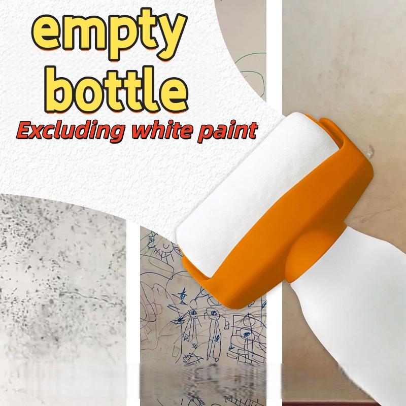 1Pcs Wall Repair And Touch-Up Tool Reusable 350Ml Paint Roller Brush Water Based Latex Paint Plastic Bottle Diy Accessories