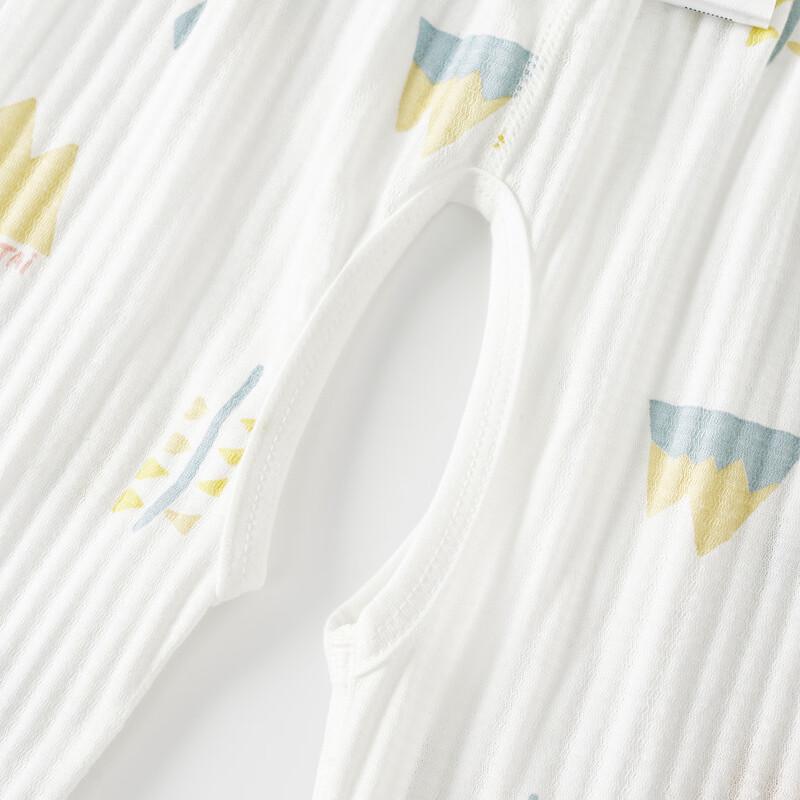 TONGTAI Baby Summer Pure Cotton Jacquard Set