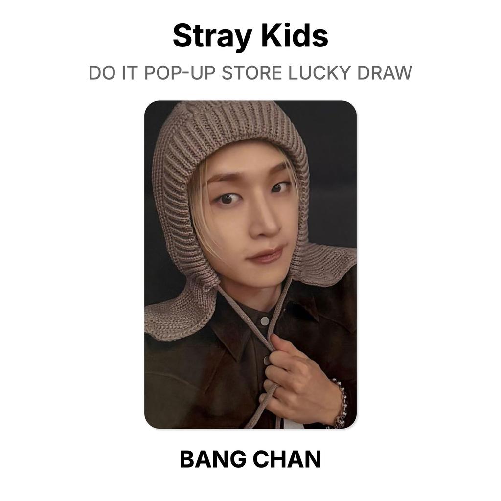 Stray Kids DO IT POP-UP STORE LUCKY DRAW Official Photocard