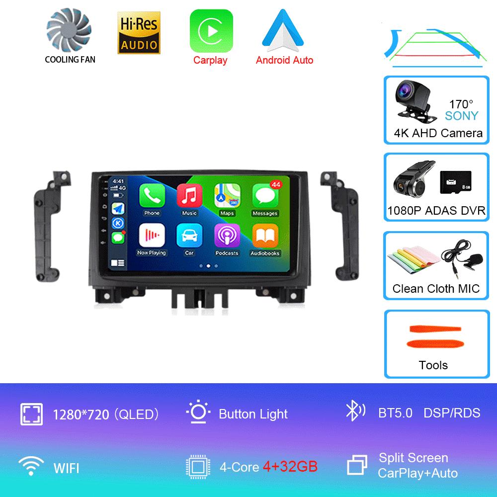 For Mercedes Benz Sprinter For VW Crafter Van 2006 - 2016 Car Radio Multimedia CarPlay WIFI GPS Navigation Player Android 14