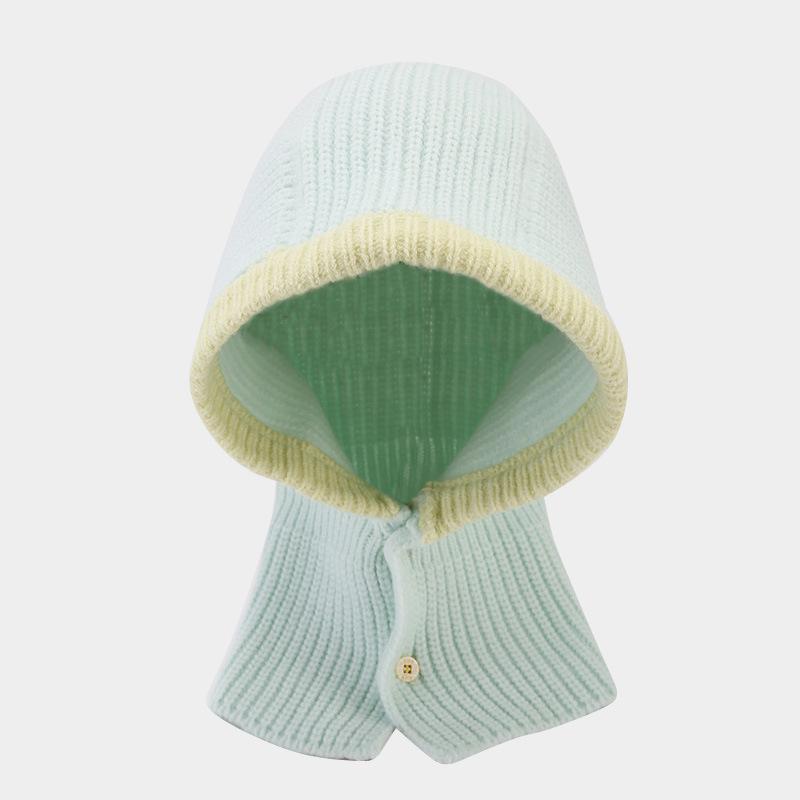 Balaclava Hat Women's Autumn and Winter Purple Neck Hat Scarf Yixiu Pullover Hat Fashion Warm Neck Hat