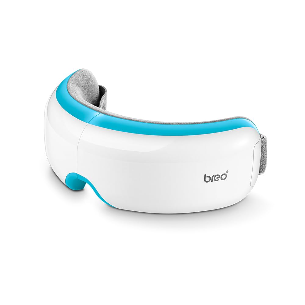 

breo iSee 3s Перезаряжаемый Массажер для Глаз USB 3 Давление Музыка Компактный и Удобный для Подарка на День Рождения День Теплее, Зарядка, Режимы, Нагрев, Воспроизведение,