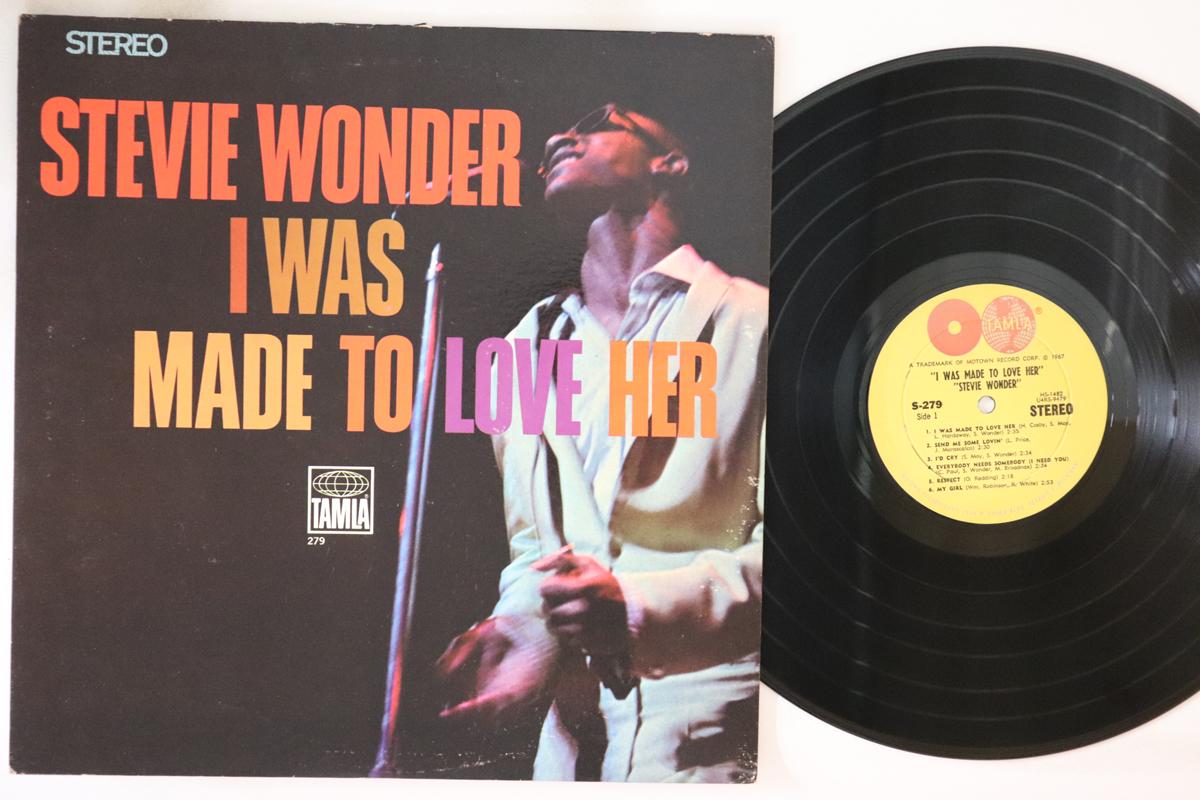 

LP Record STEVIE WONDER I Was Made To Love Her S279 TAMLA 1967 US SoulFunk Used