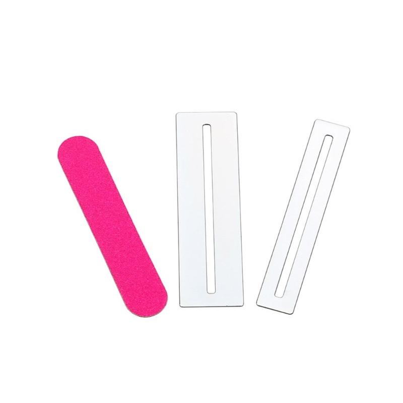 Stainless Steel Fingerboard Fret Guard Protector Fretwire File Sanding Cleaning Polish Guitar Fret Repairing Tool 1