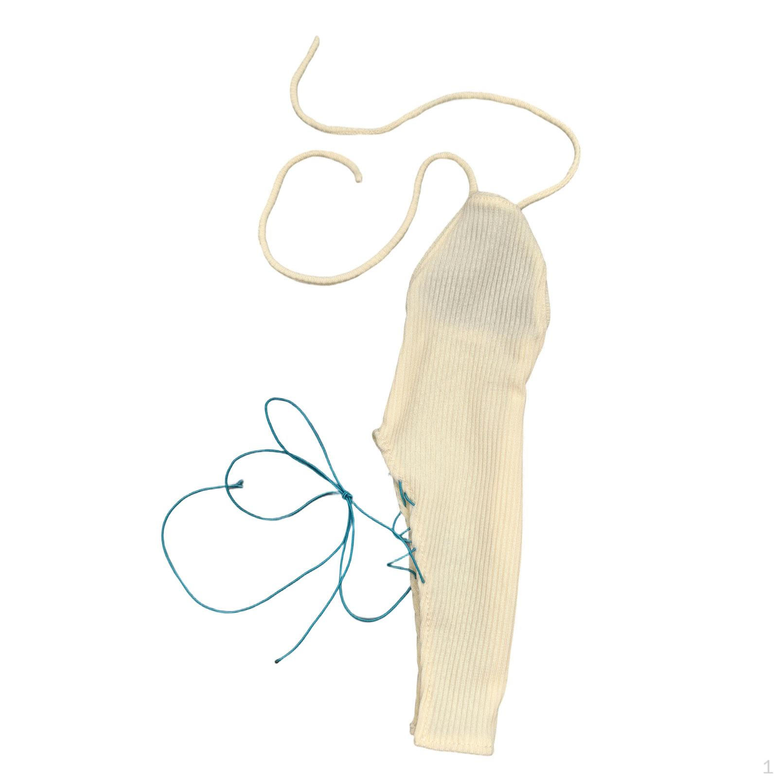 

1/6 Dress Clothes Cross Cosplay Fashion Mini High Slit Long for 12 Figures Style A