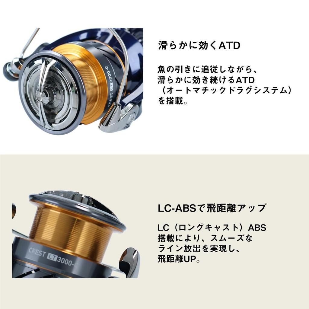 Kołowrotek Daiwa 20 Crest Spinning LT6000-H (Modelka 2020)