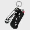 PIERCING LEATHER LIGHTER CASE black(MG2FFMAB90A)