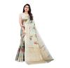 TreegoArt Mode Damen Baumwolle Seide Modekleidung Banarasi Sari mit Blusenteil - Packung mit 1