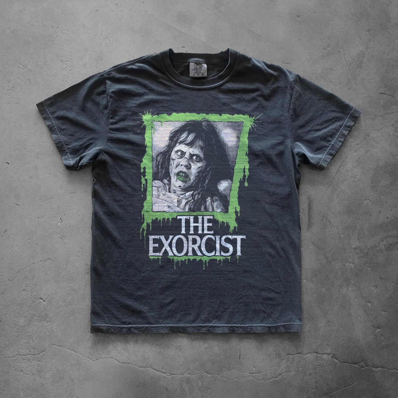 The Exorcist Shirt, Vintage Horror Movie Graphic Tee XL