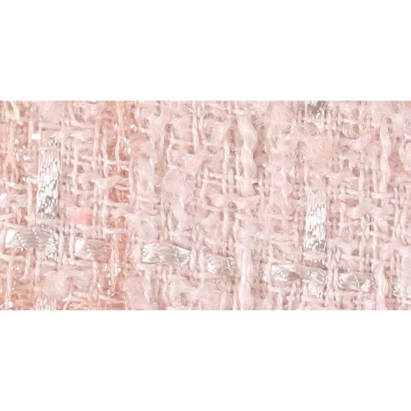 100x148cm Gewebter Tweedstoff DIY Mantel Kleidung Kleid Handgenäht Winter Herbst Stoff Nähmaterial Pailletten Tweedstoff