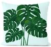 New Tropical Plant Leaves Print Cushion Covers Monstera Palm Cactus Decorative Livingroom Pillowcase Modern Couch Throw Pillows
