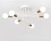 Postmodern Multiple Rod Iron Sputnik Ceiling Lamp Chandelier Vintage Industrial Light Lighting Fixture Kitchen Luminaire