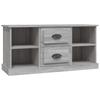 VidaXL TV Cabinet Sonoma Grey 99.5x35.5x48 Cm Engineered Wood 816278