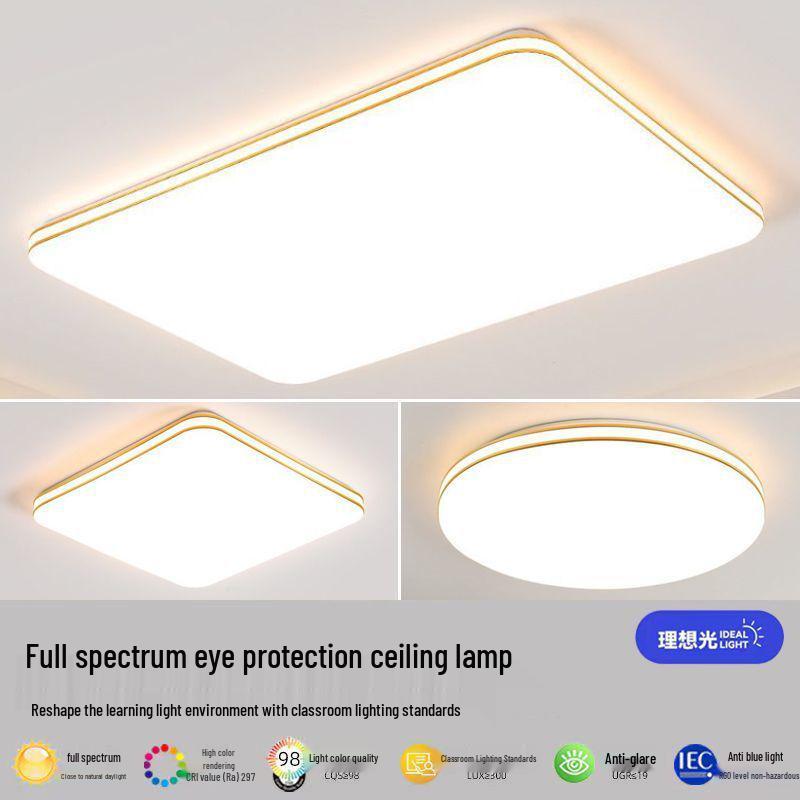 Ultra-Thin LED Ceiling Light: Modern Minimalist for Bedroom, Living Room, Kitchen, Balcony, and Corridor