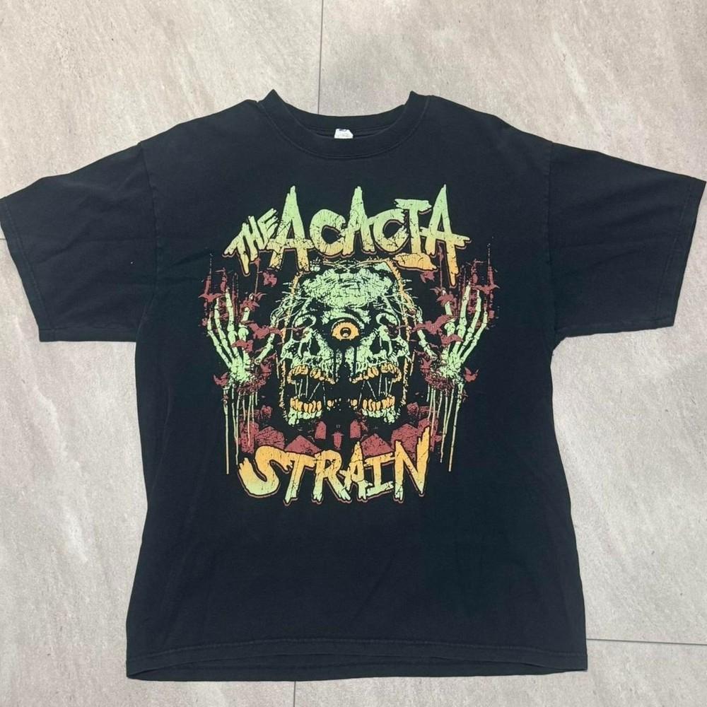 Vintage The Acacia Strain Short Sleeve Shirt Unisex Concert S to 5XL DO677 Unisex T-Shirt M